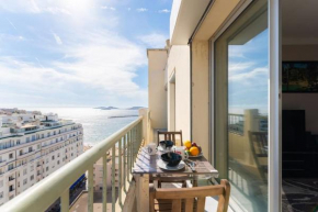Vue mer Plage Catalans Vieux Port Clim - 2 chambres
